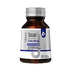 Orzax Ocean ExtraMag Üçlü Magnezyum Kombinasyonu 60 Tablet