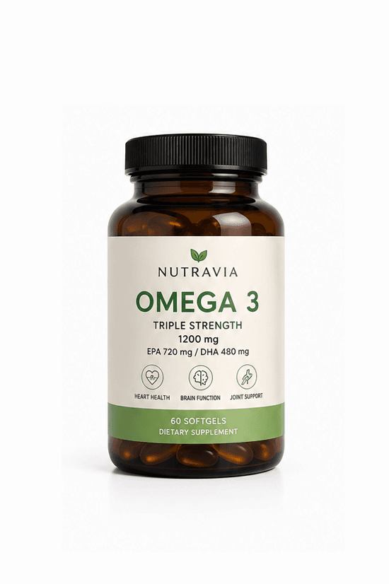 Yüksek Oranlı Omega-3 Balık Yağı 60 Kapsül