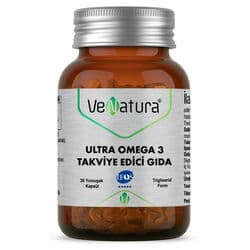 VeNatura Ultra Omega 3 Takviye Edici Gıda 30 Kapsül